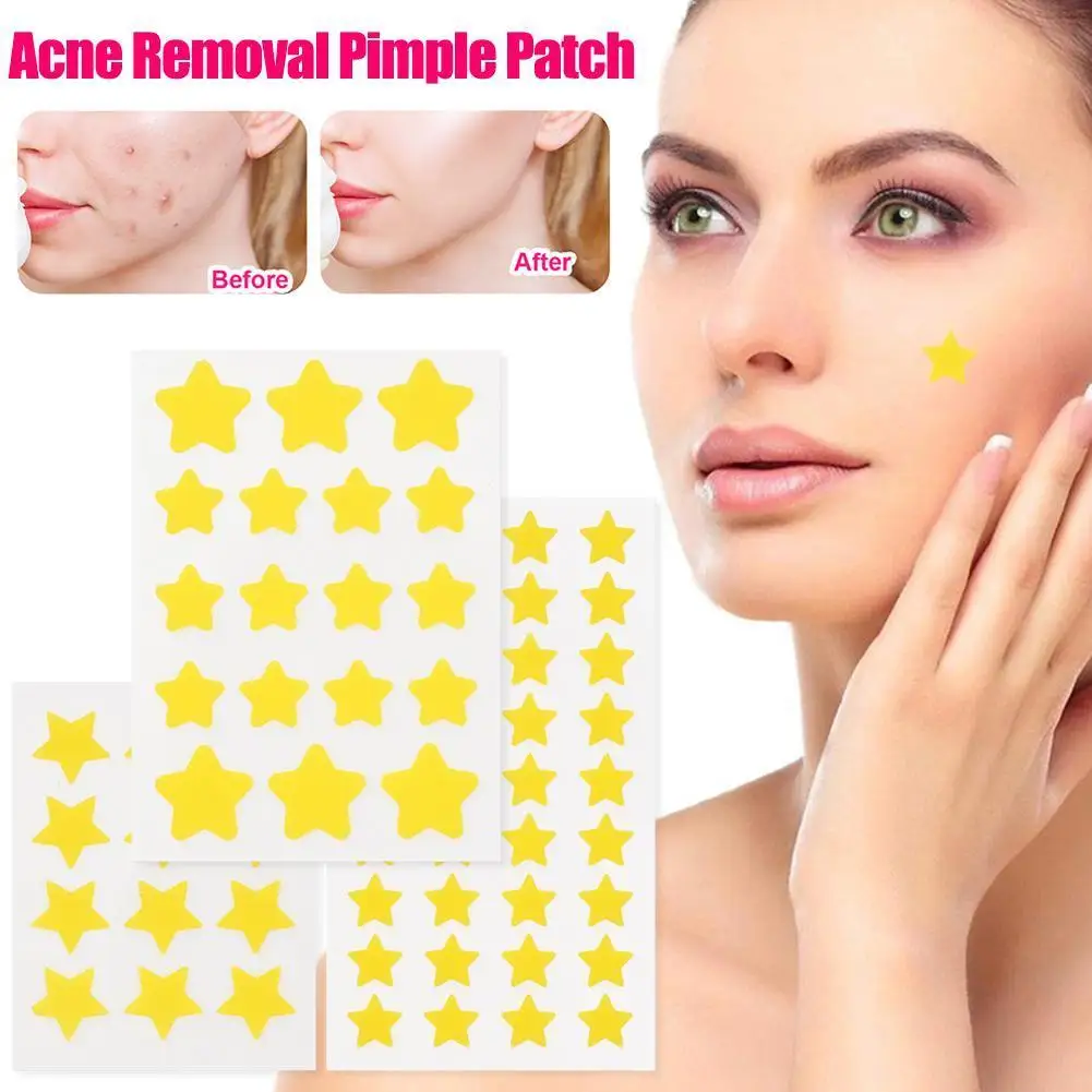 Mini Star Butterfly Invisible Acne Removal Pimple Patch, Pimple Acne Concealer, Face Spot, Cuidados com a pele Adesivos, Ferramenta de beleza