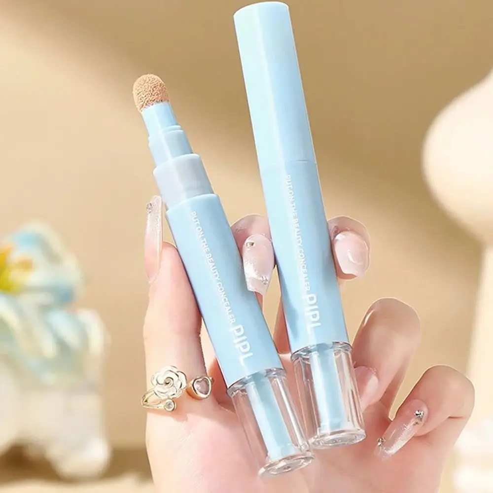 1Pcs Durable PIPL Concealer Pen Face Brightening Moisturizing Highlighter Stick Covering Acne Scar Lightweight Powder Cream