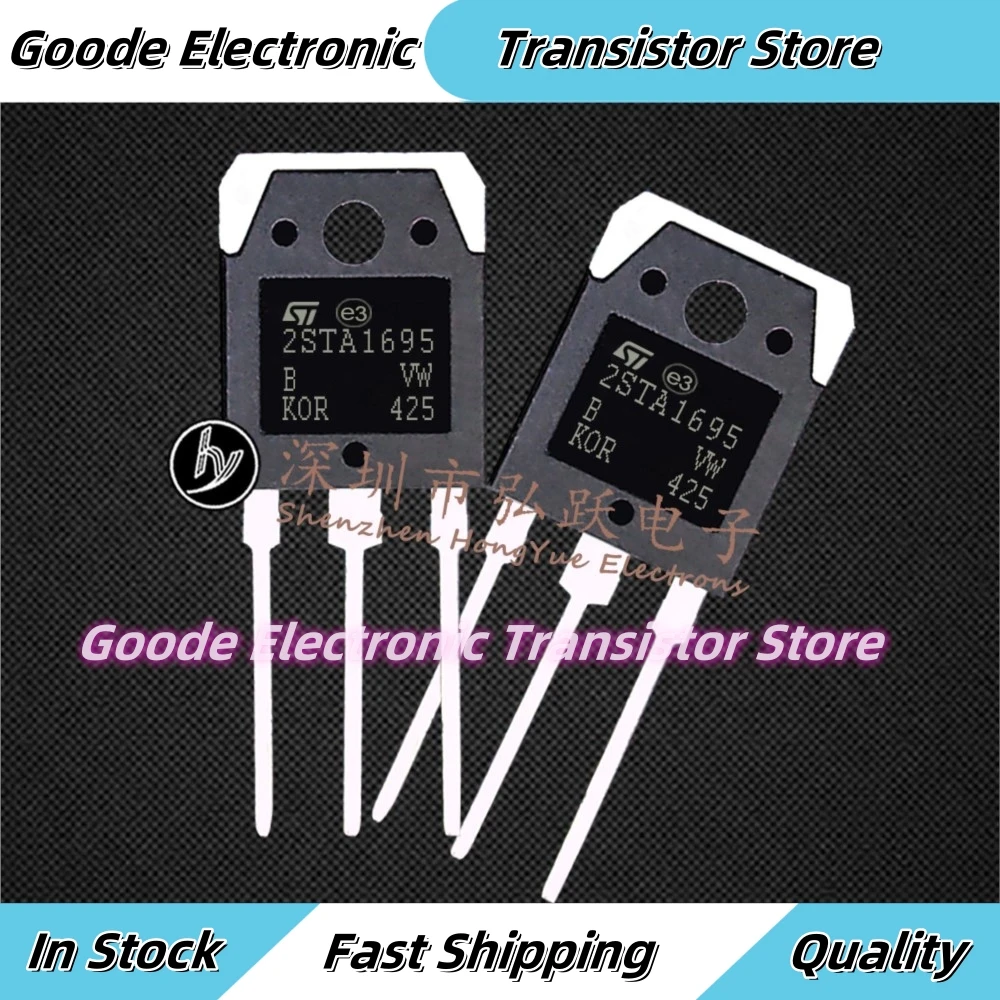 10PCS 2STA1695  TO-3P 140V 20A    Best Quality Fast Shipping