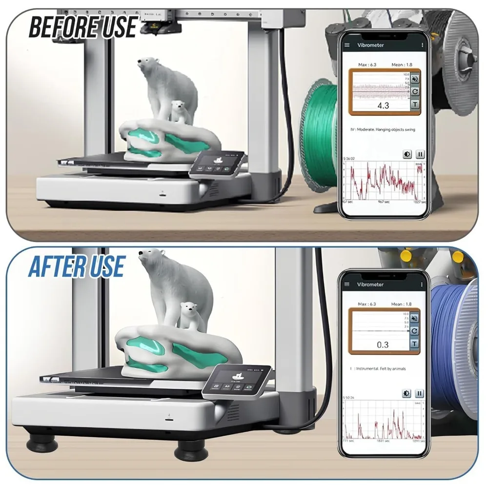 a1 mini vibration Stopping A1 mini from squirming too much : r/BambuLab
