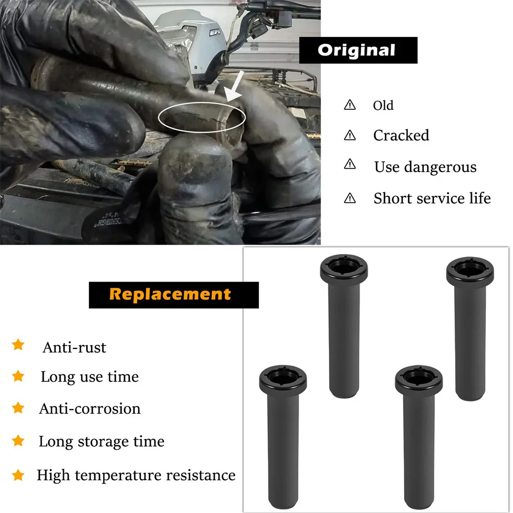 Front A-Arm Lower Bushing kit for 1996,1997,1998,1999,2000,2001,2002 Polaris Sportsman 500 4x4 Both Sides UTV/ATV Accsesories