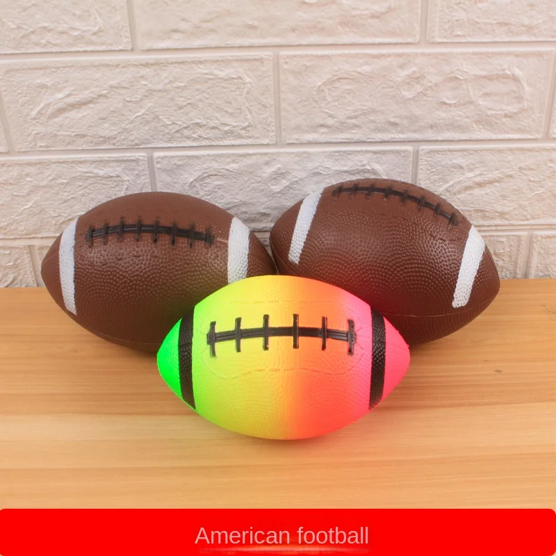 PVC Inflatable Balloon Toys Football Sports Goods Elastic Balls Kindergarten Training Prizes Games for Kids