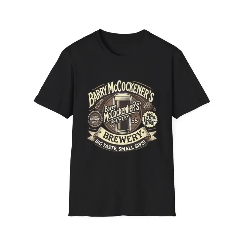 Barry Mccockenhers Brewery T Shirt Äì Crafted For Laughs