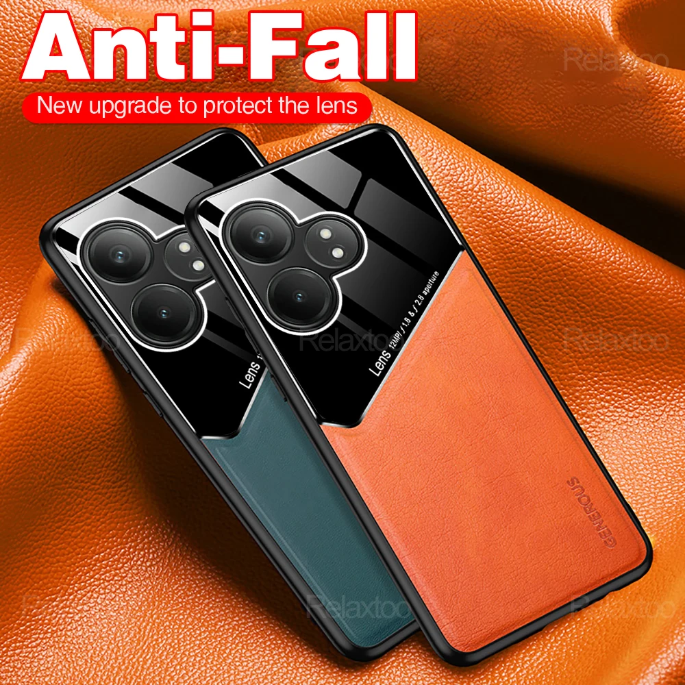 For Realme GT Neo6 SE Magnetic Luxury leather Full Lens Protective Case For Realme GT 6T GT 6 Neo 6 SE Anti Scratch Coque Fundas