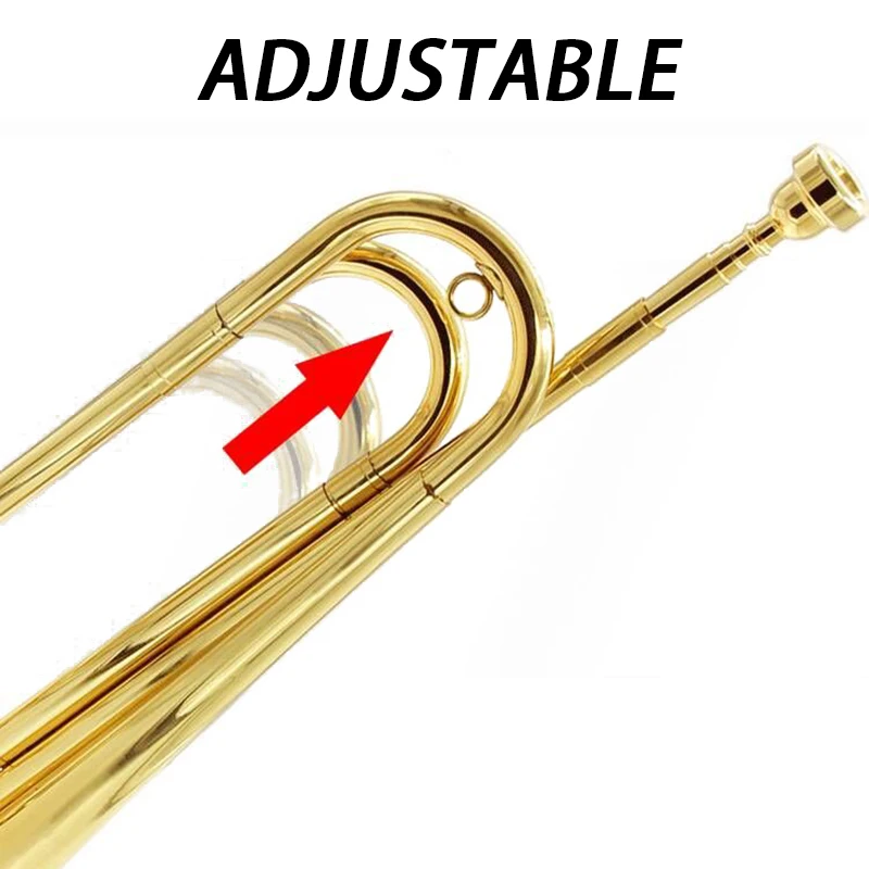 Bb Tuba Professionelle Band Performance Tuba Erwachsene Anfänger Üben Tubas Lack Gold Modulation Blechblasinstrumente mit Tasche