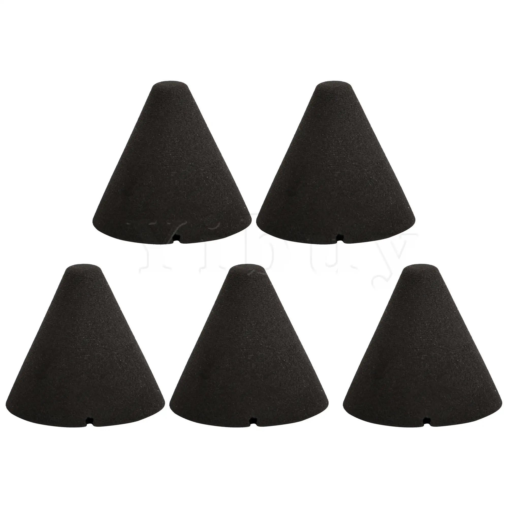 

Yibuy 8 Set of Black Foam Cone for Electronic Drum Piezo Trigger 1.38 x 1.46 Inches