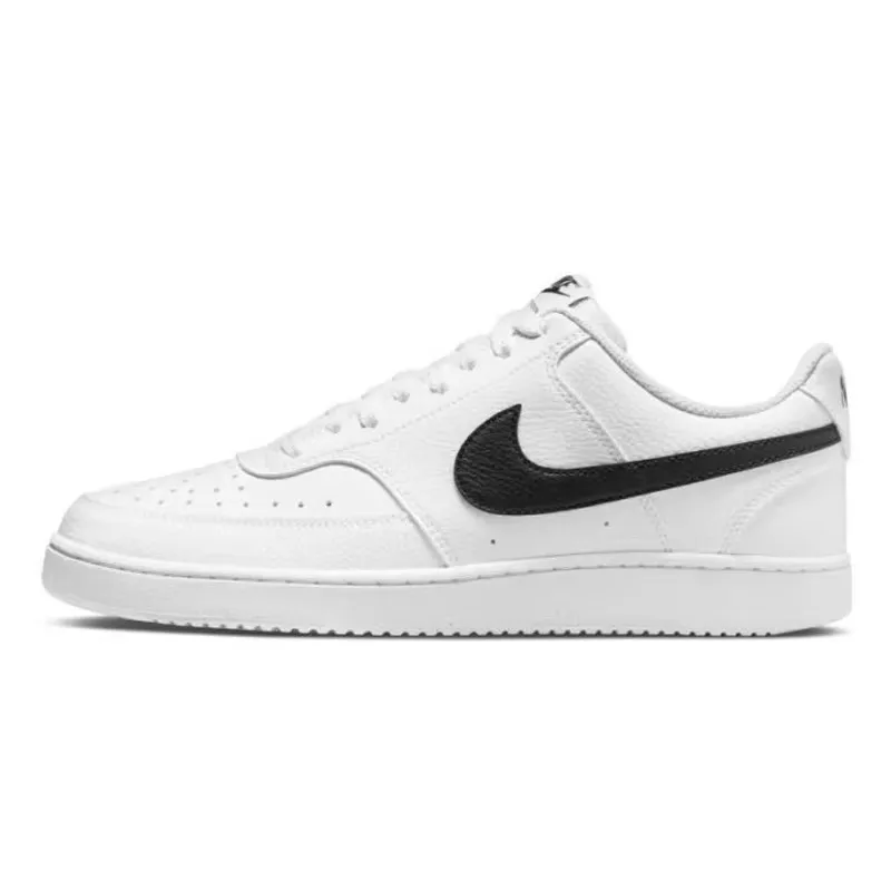 NIKE COURT VISION LOW NN Men's Shoes Comfortable Wear-resistant Breathable White Sports Casual Shoes Board Shoes DH2987-101