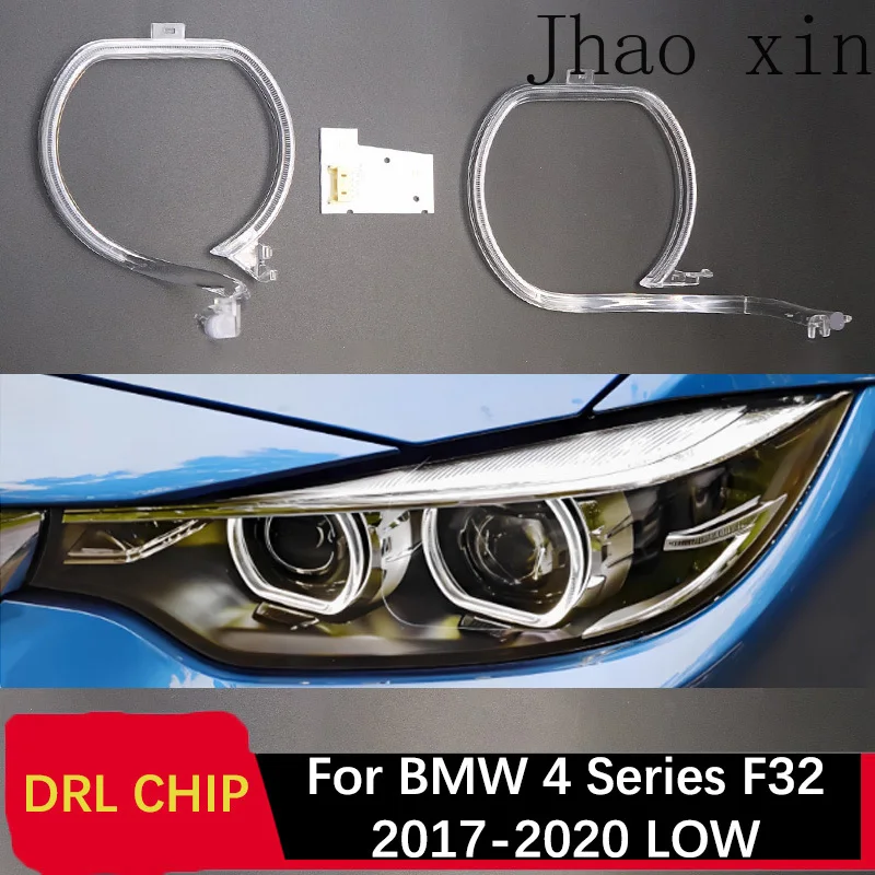 Lamp Tube Angel Eye Circuit Board Car Headlights DRL CHIP Suitable for BMW 4 Series F32 White Light 2017-2020 LOW Ballast Module