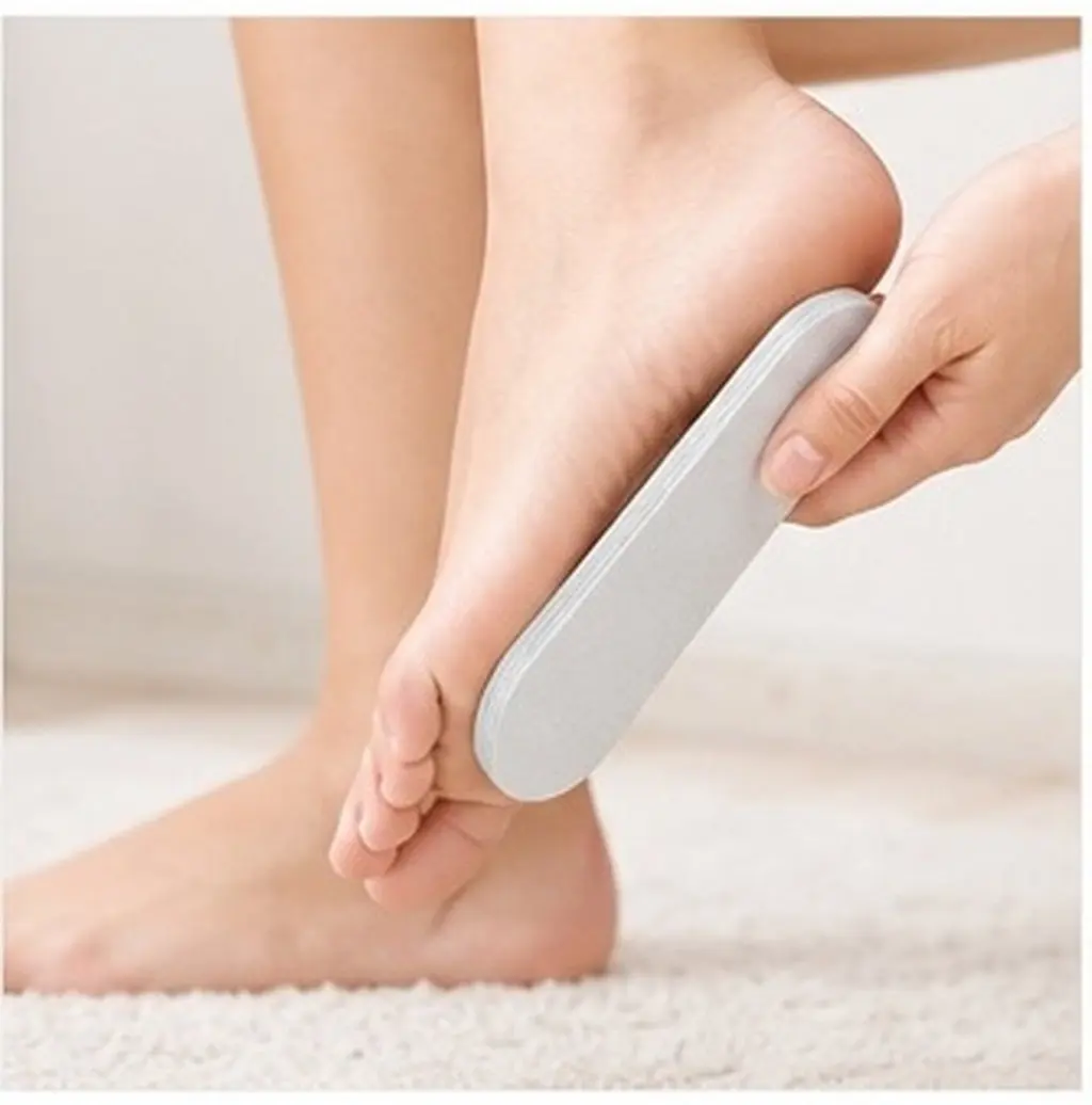 50Pcs Foot File Replacement Pads Sturdy Adhesive Sandpaper for Gentle Callus Removal Pedicure Tools Foot Scrubber Refills