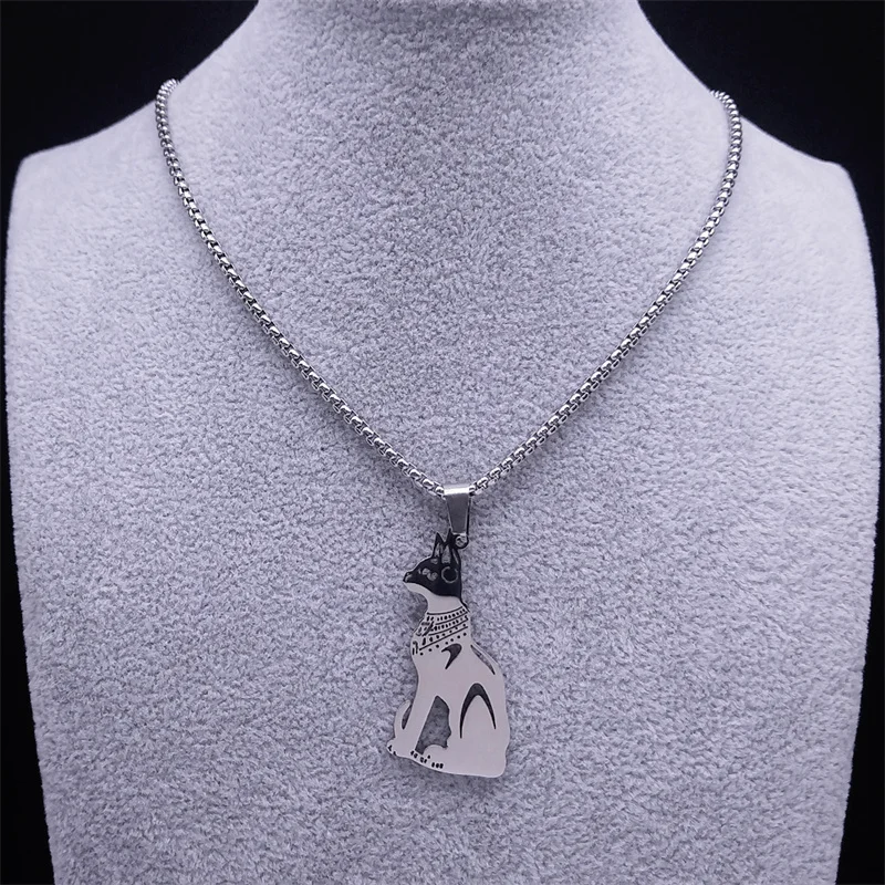 المسجد الإسلامي مسلم قلادة قلادة الفولاذ المقاوم للصدأ الهلال القمر الإسلام القلائد مجوهرات الدينية chaine homme N2013S02 #5