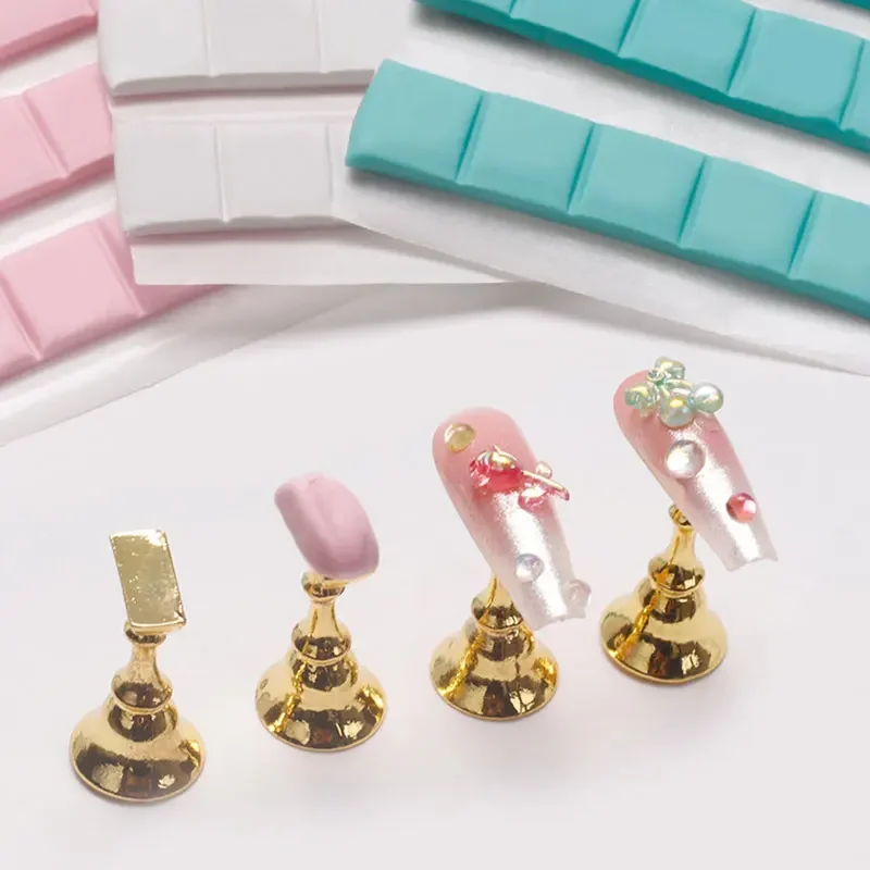 Suporte de exibição magnético multicolorido para arte em unhas, suporte para esmalte em gel UV, prateleira de exibição, ferramentas de manicure