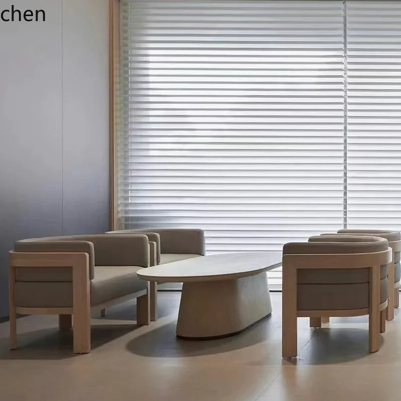 CZ Hotel and Homestay Lobby Public Area Leisure Chair Single Writing Chair Hotel Matching Sofa Chair