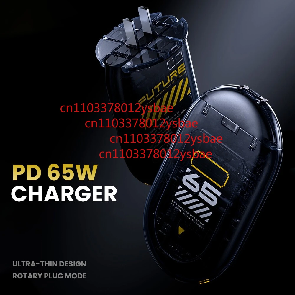 لـ Aohi 65 واط شاحن نيتريد الغاليوم رئيس Type-C منفذ التوصيل آيفون 15 14 برو ماكس #1