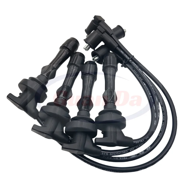 27501-03000 Car Ignition Wire Spark Plug Wire Spark Plug Cable Set For Hyundai I10 2750103000