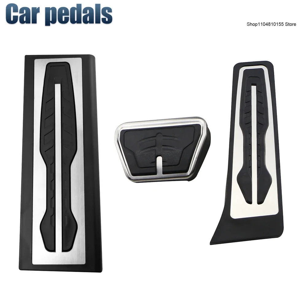 

Car Pedals Cover for BMW X3 G01 2018-2022 X4 G02 2019 2020 2021 Gas Brake Pedal Cover Foot Rest Dead Pad Interior Accessories