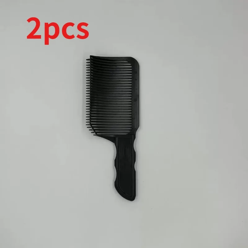 1/2Pcs Professional Barber Combs Hair Cutting Comb Men Anti Static Flat Top Fade Comb Brush Styling Tools Wide-toothed Comb