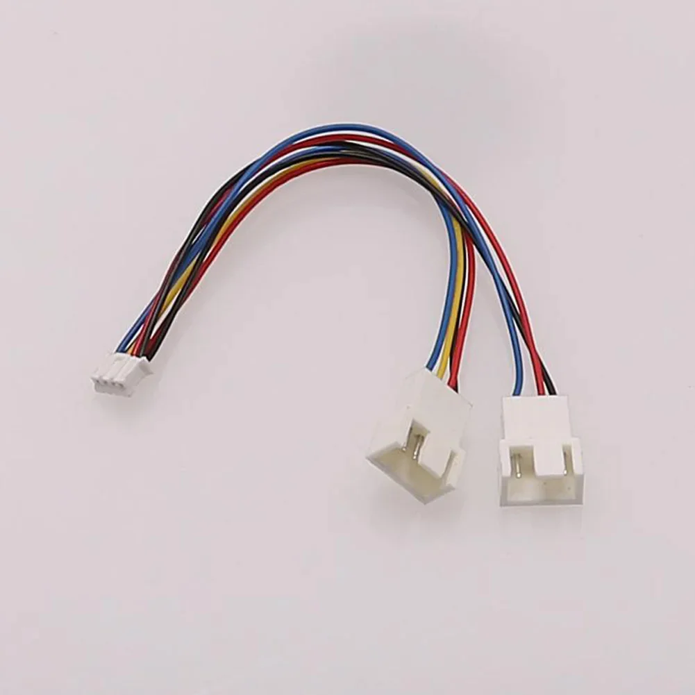 Kabel wentylatora karty graficznej GPU PH2.0 Mini 4Pin do 2-drożnego złącza wentylatora CPU 4Pin PWM Kabel połączeniowy Y Rozgałęźnik do kart graficznych