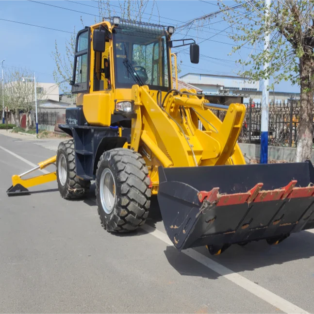 China factory direct sales backhoe loader high quality large construction machinery price discount