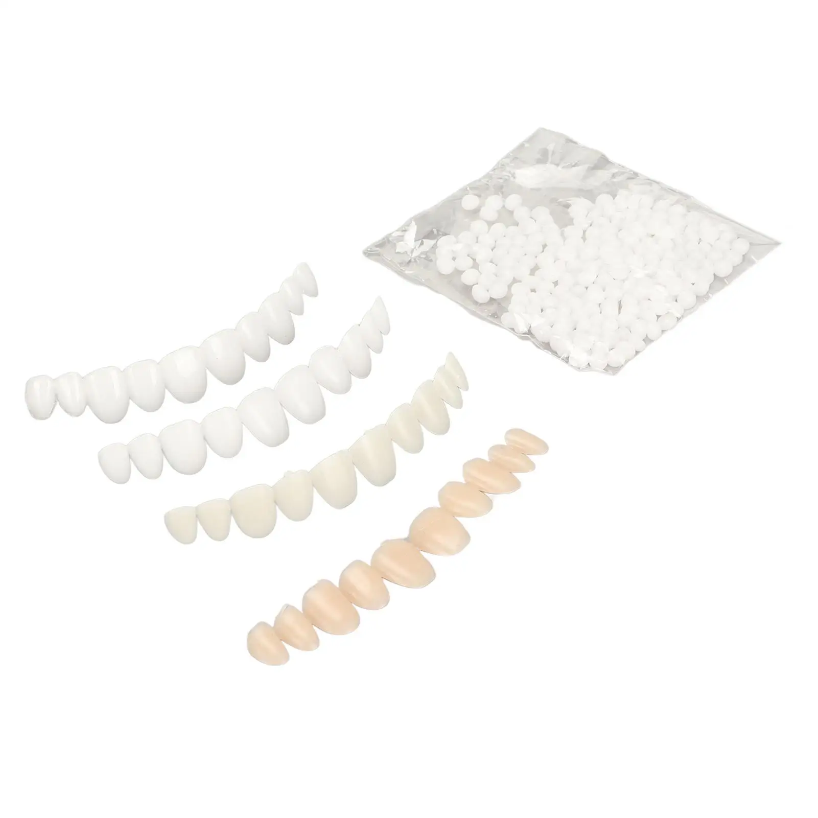 Heat Moldable Tooth Repair Kit - Temporary False Teeth Filling Beads for cosplay & Quick Dental Fixes