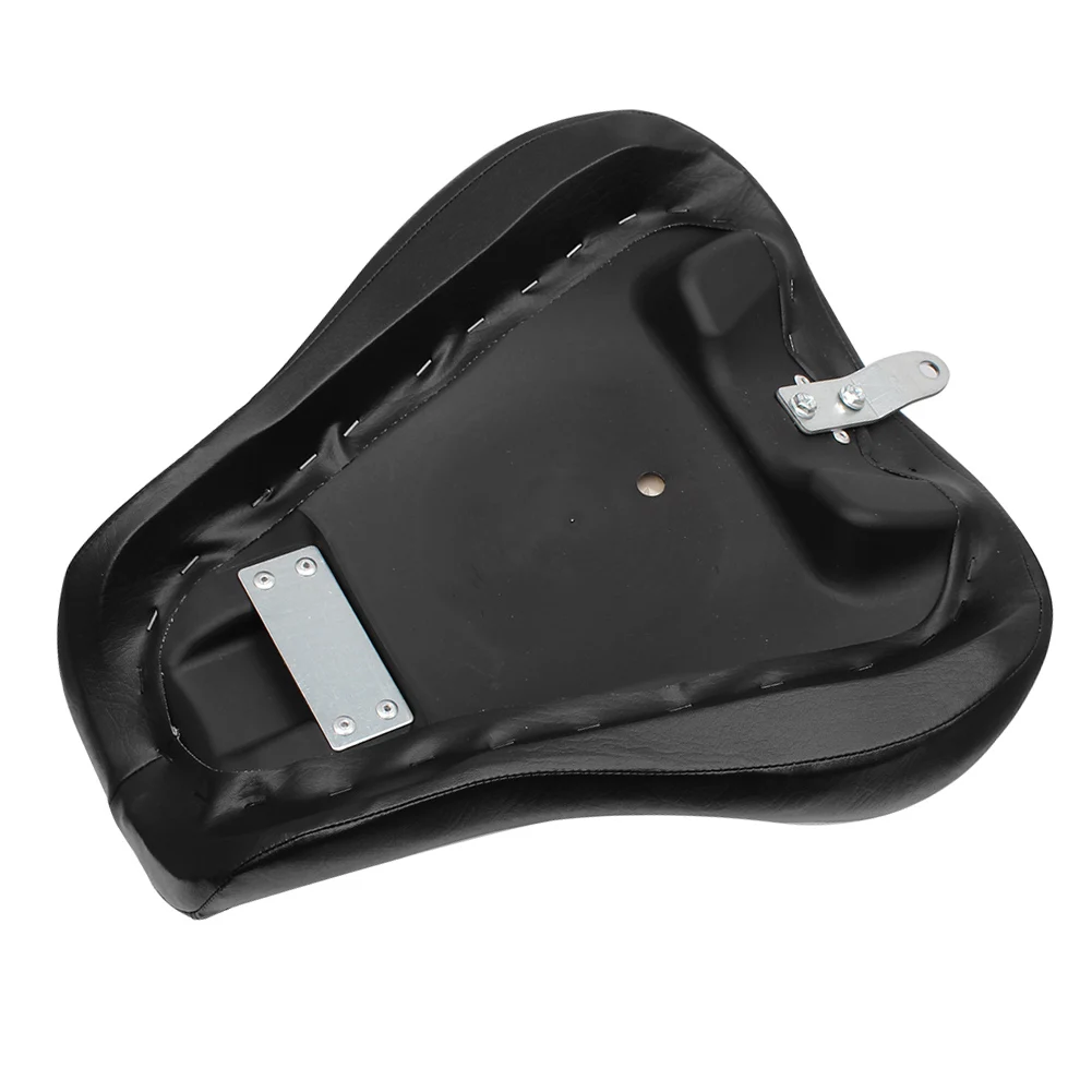 Motorcycle Black Front Driver Rider Solo Seat For Harley Sportster XL 883 1200 72 48 Custom 1983-2003