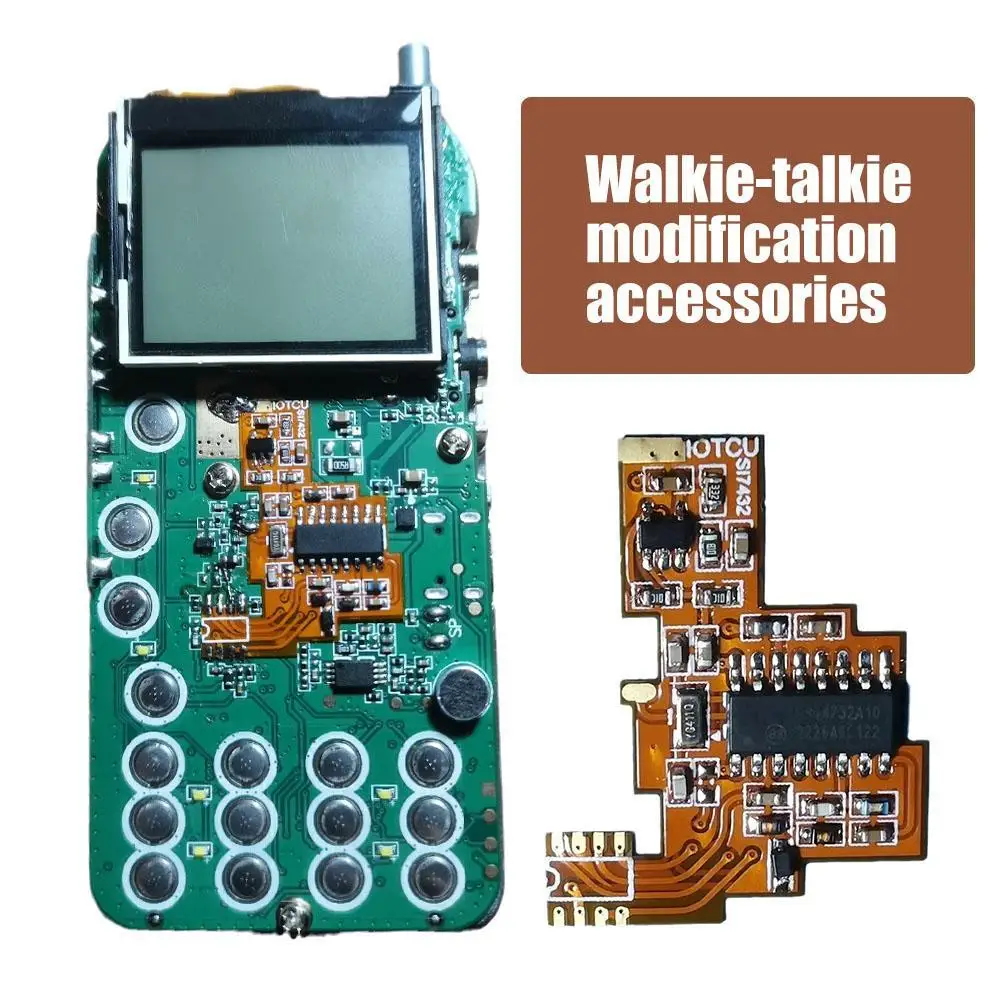 HF Shortwave Modification Module Including SI4732 Soft Board FPC Chip And Crystal Oscillator Parts For Quansheng UV-K5/K6