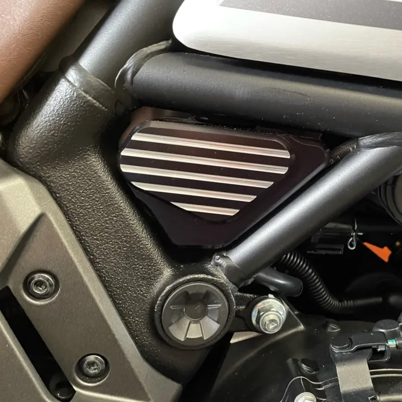 

CLX700 Motorcycle Frame Hole Cover Caps Plug Decorative Frame Cap FOR CFMOTO 700CLX CL-X 700 2020-2021 Motorcycle Accessories