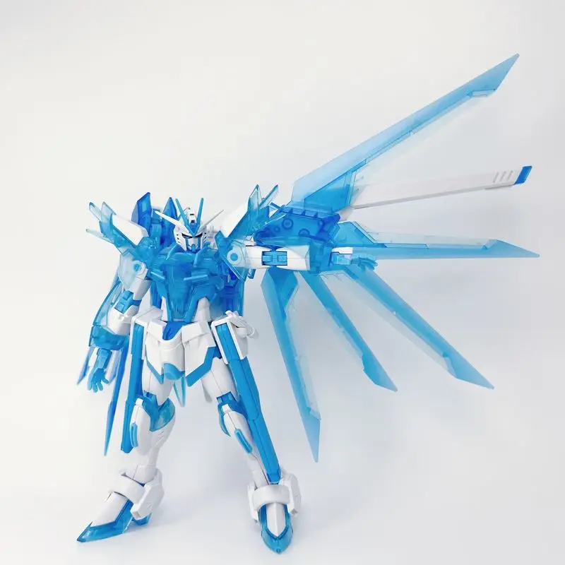 Новый Ice Blue Rising Freedom Limited Color Hg 1-120 Mech Flying Бесплатная сборная модель Детские игрушки Настольные фигурки Детские игрушки