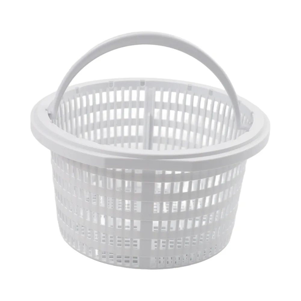 Plastic Pool Skimmer Basket 18 cm For Use With Standard Skimmer Assemblies To Reduce Strain on Pump and Filter Components