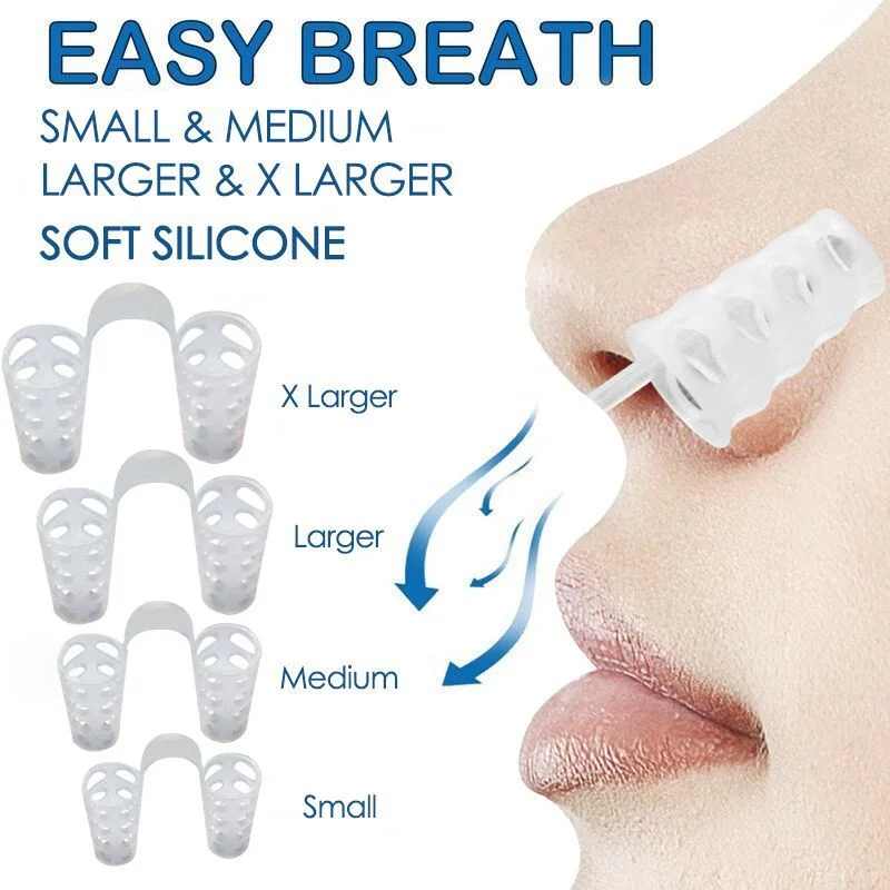 

New Anti Snoring Device Snore Stopper Nose Vents Nasal Dilators for Better Sleep Stopper Sleeping Aid Nasal Dilators Health Care