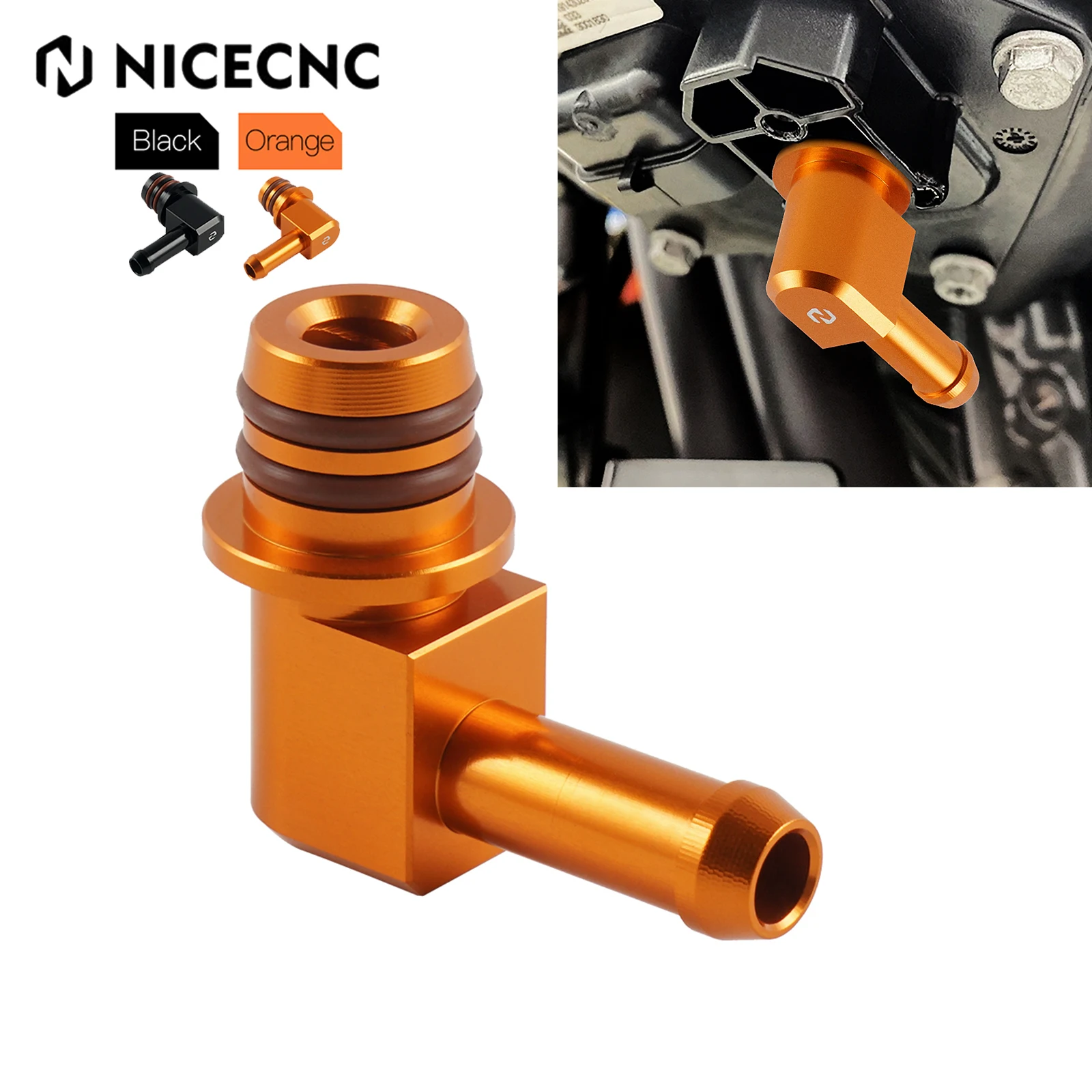 

For KTM 790/890 Adventure R 2019-2022 690 ENDURO/R 690 SMC 690 SMC R 2008-2021 CNC Aluminum Motorcycle Accessories Fuel Spigot