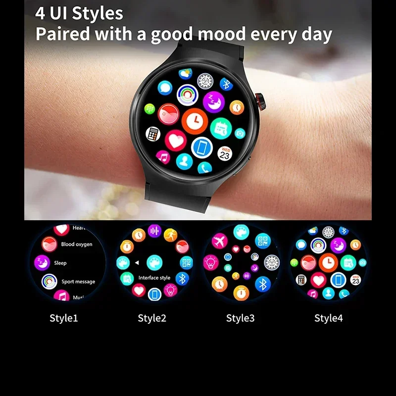 2024 New for Huawei Watch 4 Pro Smart Watch Men Original AMOLED HD Screen Sport Fitness Tracker Bluetooth Call Sports smartwatch