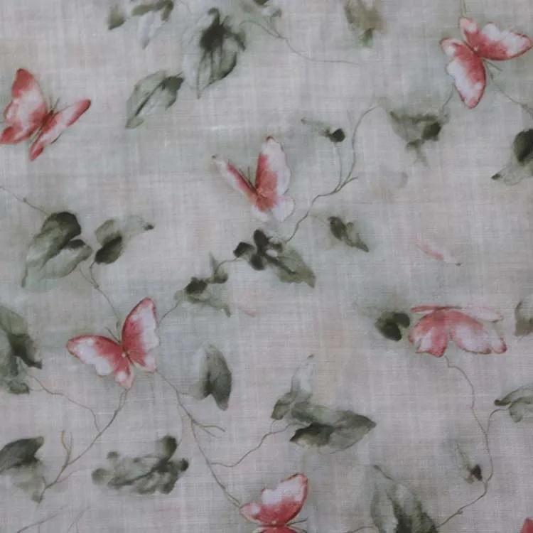 

Natural High-quality Ramie Chinese Pure Linen Breathable Summer Fabrics for Sewing Cloth for Men Gown Dress Thin DIY Wholesale