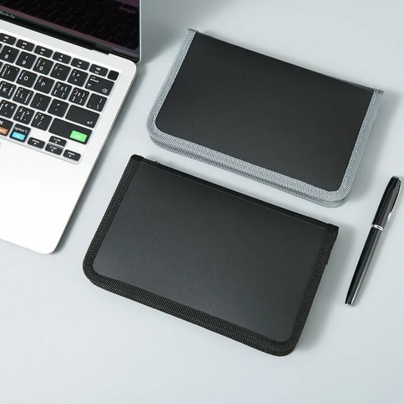 A6 Mini Rainbow Organ Bag Edge Zipper Clip New Bill Storage Multi-layer File Folder Filing Products