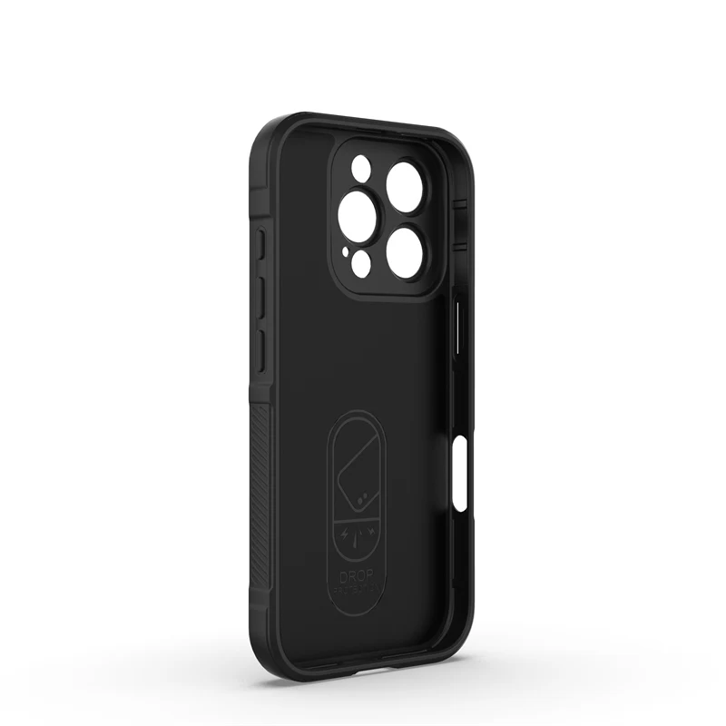 For Apple iPhone 16 Pro Case Cover Shockproof Coque Anti-slip Silicone Rubber чехол Funda Para Back Cover For iPhone 16 Pro Max