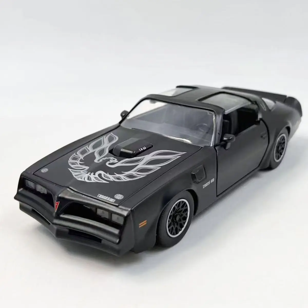 

Литая под давлением масштаб 1:24 Jada Pontiac Firebird, модель автомобиля из сплава, Коллекционная игрушка, подарок, сувенир, демонстрационный орнамент