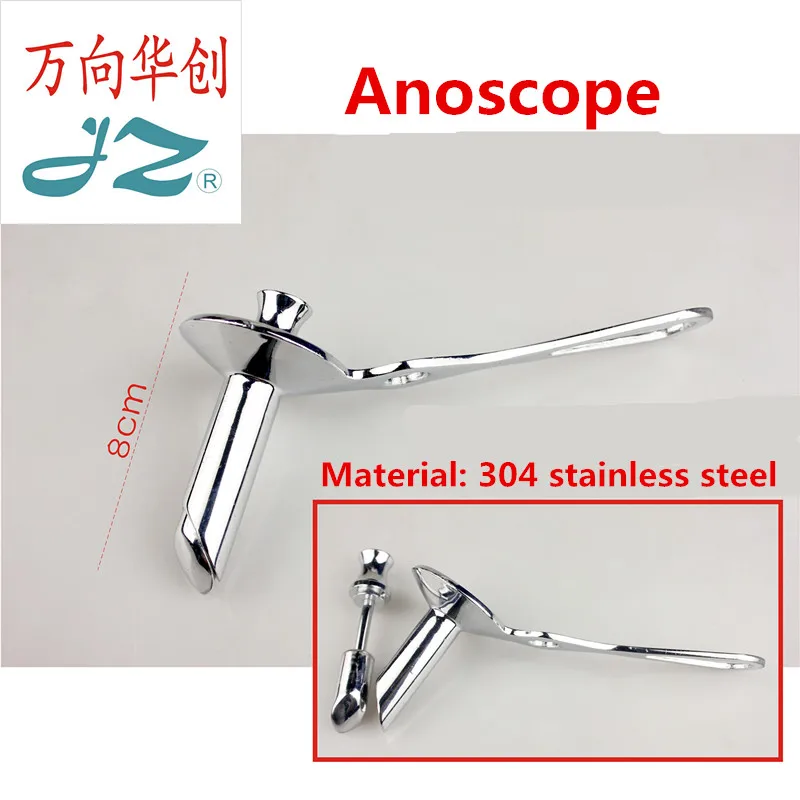 

jz Anorectal Surgical instrument medical anus inspect examination anoscope double leaf eyeles forceps tube three leaf distractor