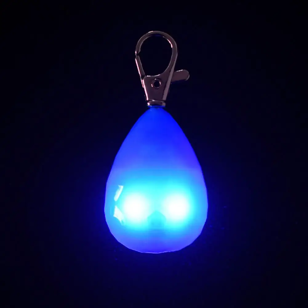 Easy to Hang Pet Pendant Waterproof Led Pet Night Light Pendant with Anti-lost Feature Usb Rechargeable Dog Lamp for Night