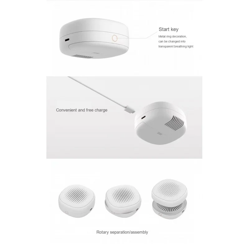 Mini Usb Portable Car Humidifier Battery Fragrance Air Purifier Essential Oil Waterless Aroma Diffuser