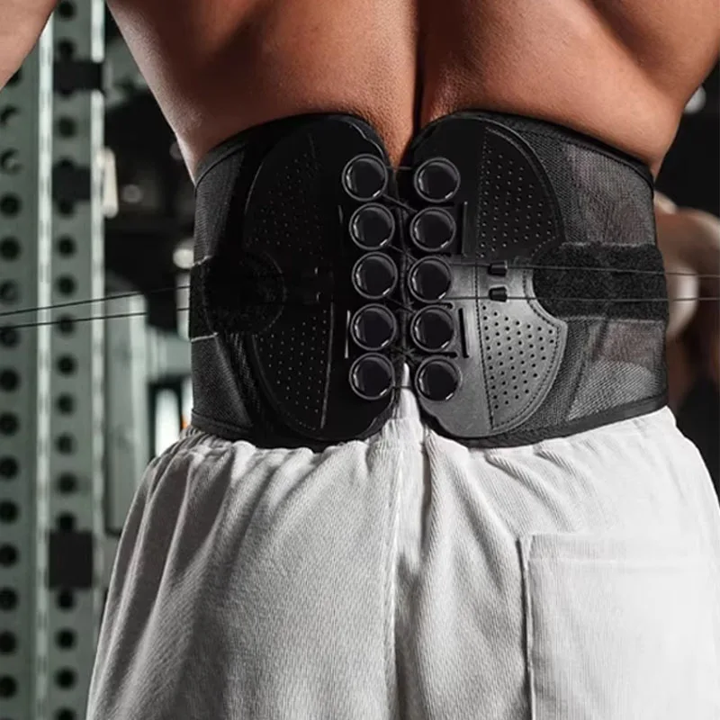 

Поясничный межпозвонковый поддерживающий пояс для диска, регулируемая компрессия для талии, облегчения боли в спине, коррекции осанки, защита талии