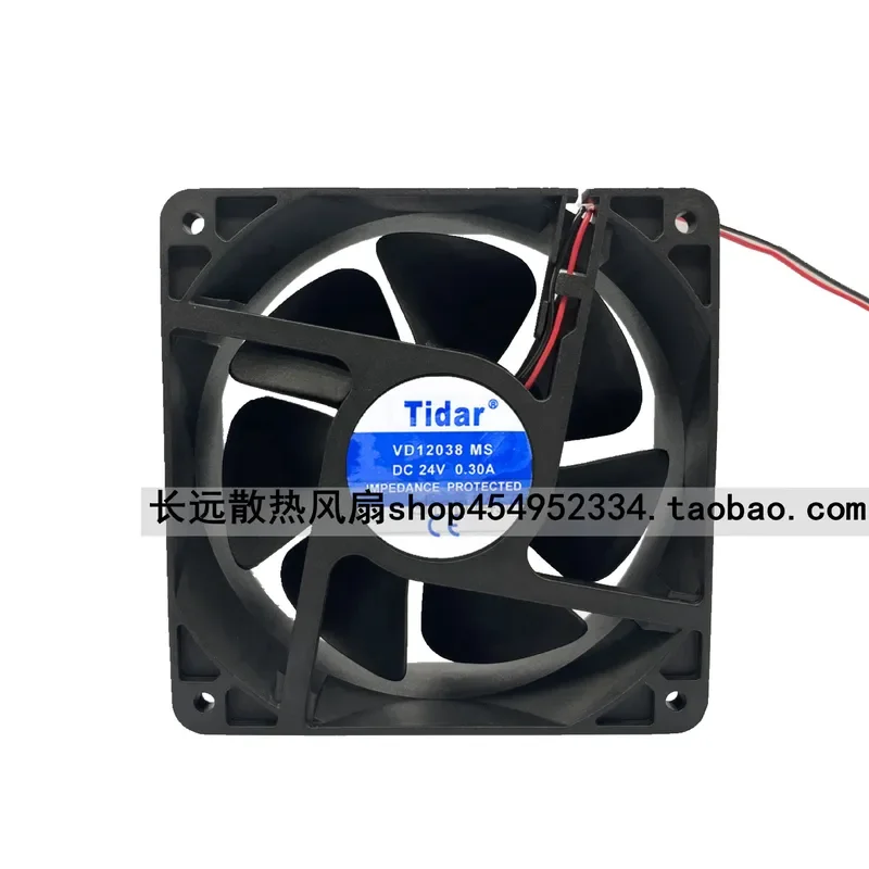 for Tidar 120x120x38 VD12038 MS Axial Flow Fan 24V 0.30A AC Cooling Air Blower