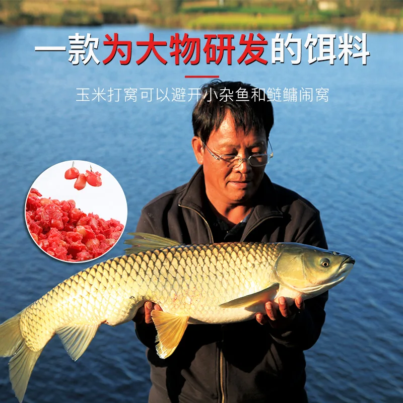 Chinese medicine wheat nest feed carp grass carp grass carp brood material fishing 380g