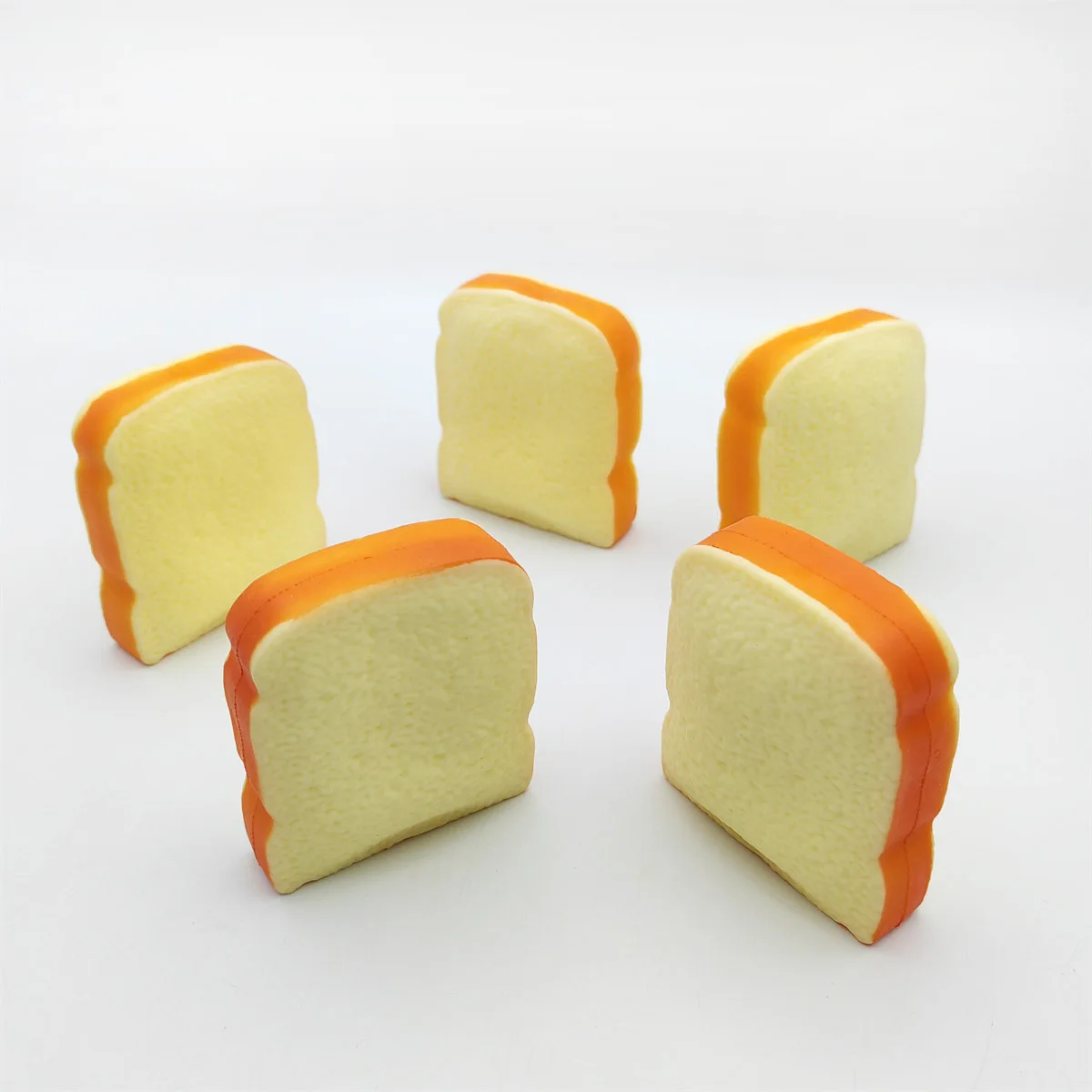 Antistress Squishy Toy Stress Relief Anxiety Bounce Slow Rising Stretchy Soft TPR Loaf Toast Bread Squeeze Autism ADHD Kids Toys