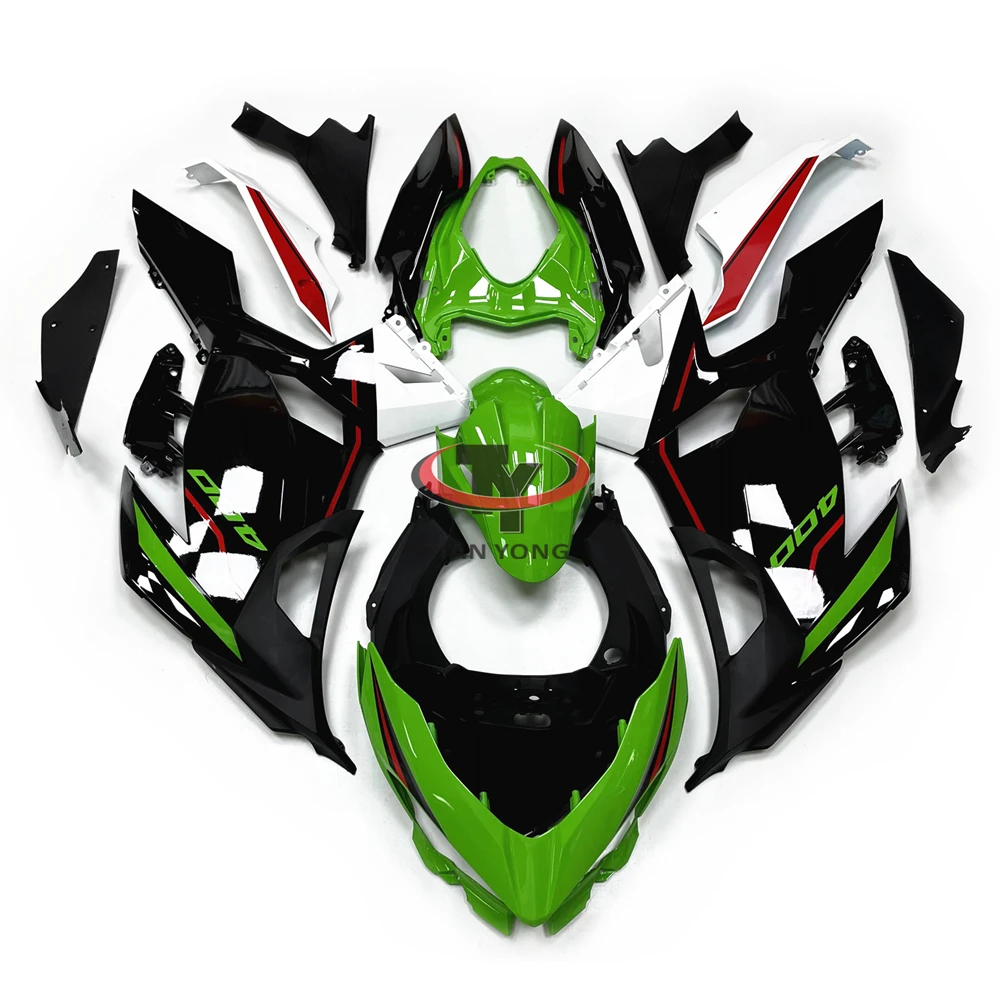 

Bodywork Cowling Injection 2021 Prints Red White Green line Motorcycle For Ninja400 Full Fairing Kit 2018-2025 Fit NINJIA 400