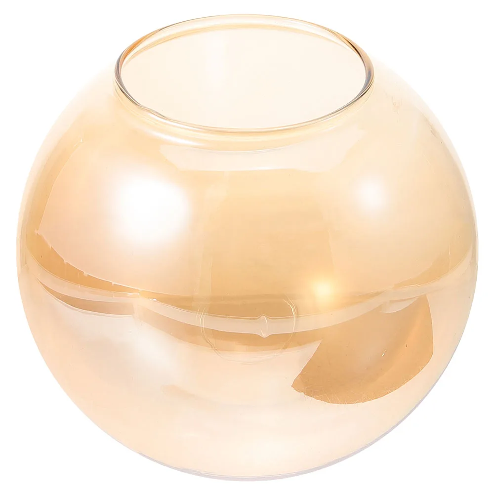 Paralume in vetro da soffitto retrò di grandi dimensioni di ricambio per lampade Globo glassato fuliggine