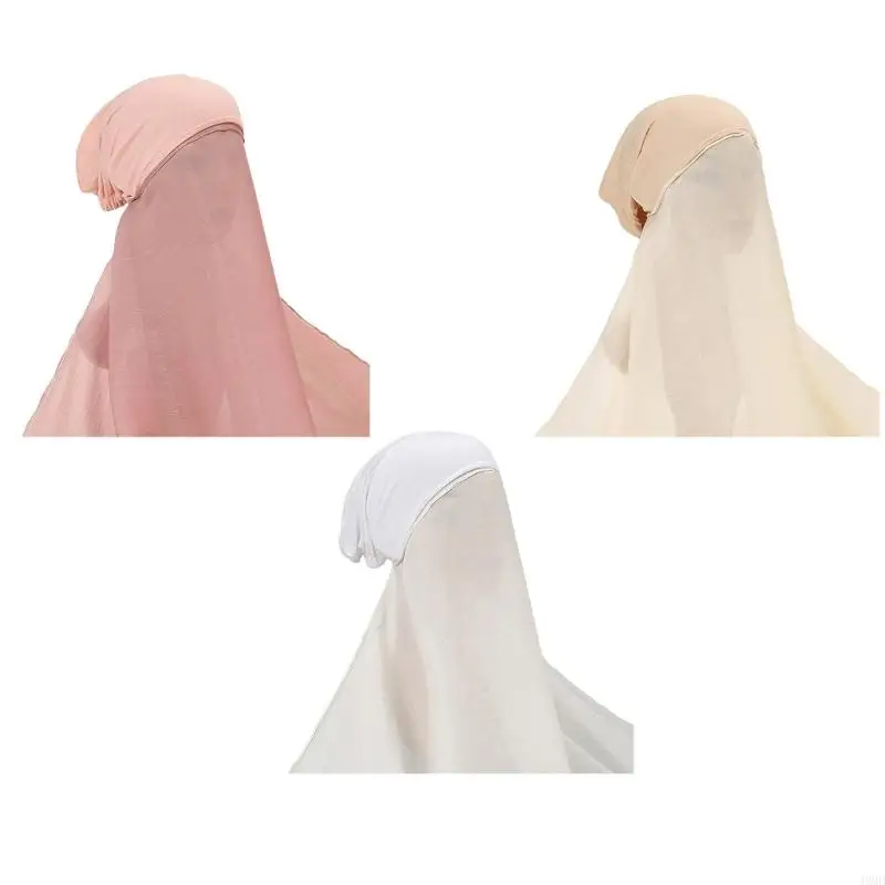 49md Mulheres elegantes lenço cabeça