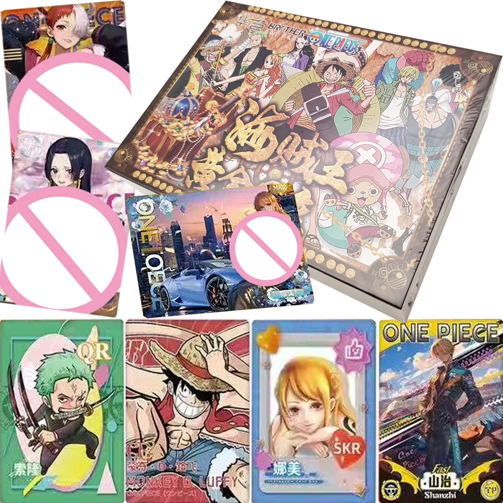 

Anime One Piece Collection Cards Monkey D. Luffy Roronoa Zoro Classic INS Style Character Trend Portrait Cards Gift for Children