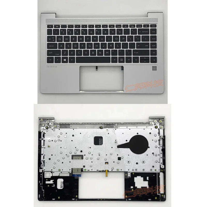 PP+  For HP Probook440 445 G10 ZHAN 66 Pro14 g6 Backlit Keyboard Palmrest N42405-001