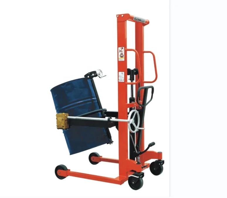 for 350kg 1400mm manual drum lifter hydraulic hand drum stacker lifter WELIFTRICH