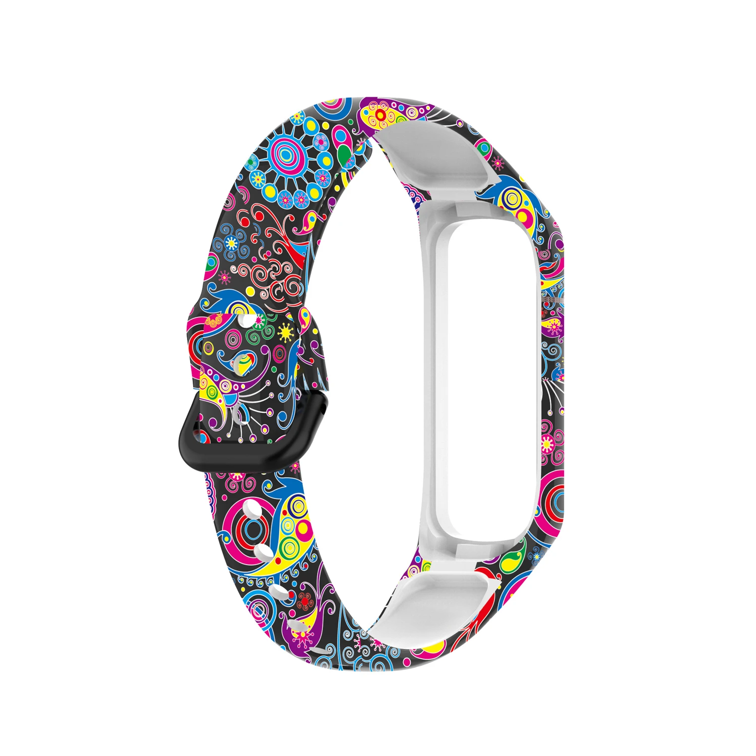 Soft Watchband Bracelet Silicone Colorful Replacement Strap For Samsung Galaxy Fit 2 SM-R220