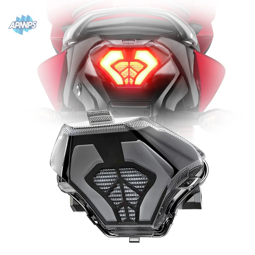 �y�Z�[�����z���}�n MT-07 FZ-07 MT-03 MT-25 YZF R25 250 R3 320 2015-2018�p LED�e�[�����C�g �e�[�������v �u���[�L���C�g �E�C���J�[ �h���C�r���O�����v